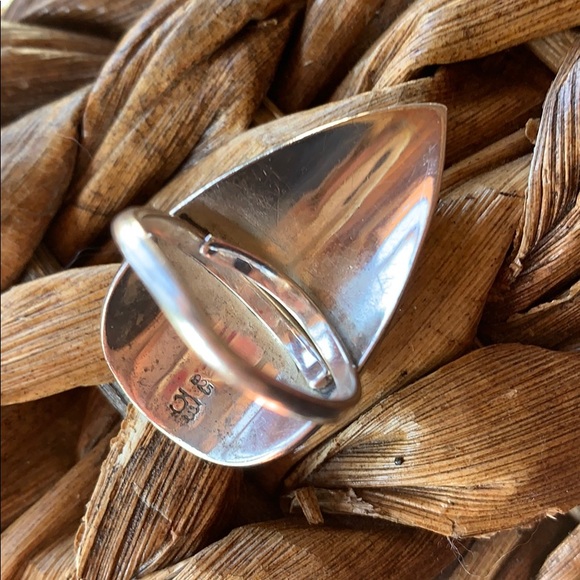 Turquoise silver ring - Picture 4 of 4